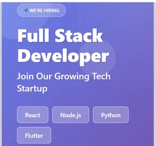 مطلوب  Mid-Level Full Stack Developer
