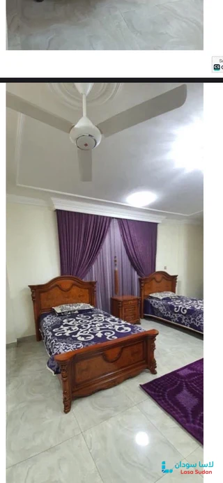 للايجار 2 شقق مفروشة+ وحدة فاضية الإزهري