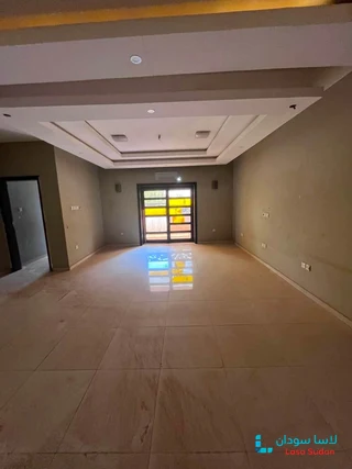 للإيجار ارضي + طابقين  ود نوباوي