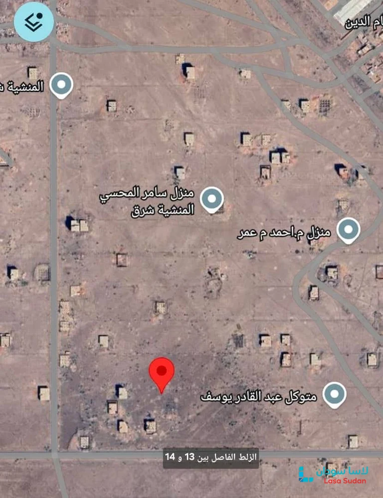 للبيـع قطعة في المنشيه شرق مربع 13