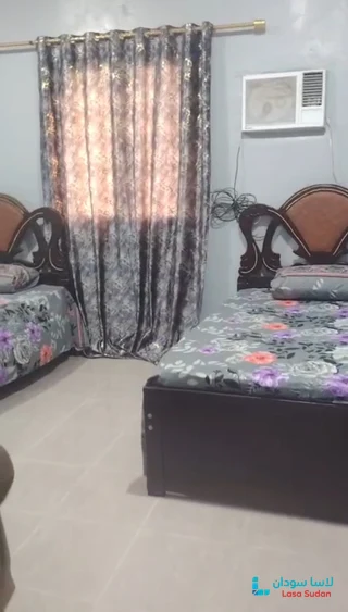 متوفر الآن للإيجار في حي المطار شقة مفروشة نظيفة وجاهزة للسكن